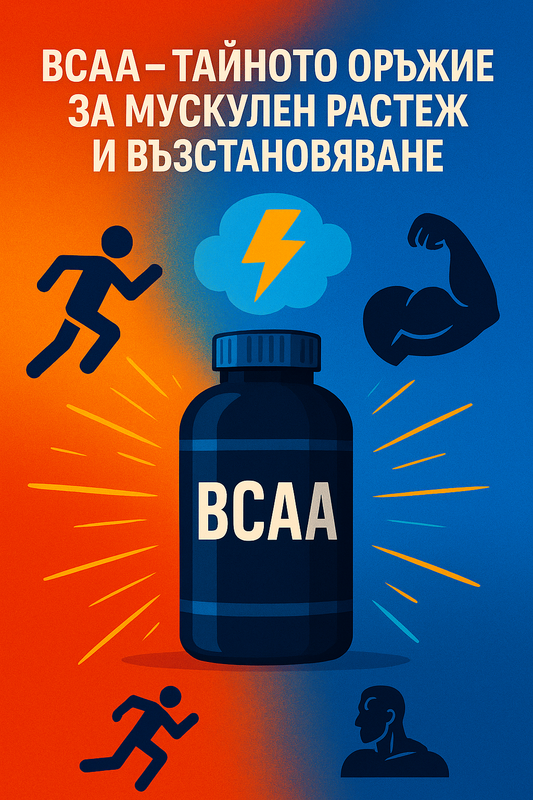 BCAA – Тайнoто оръжие за мускулен растеж, възстановяване и енергия 💥💪