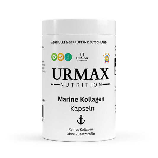 🌊 Морски колаген – Красива кожа. Здрави стави. Чиста сила от морето! 120 капсули - urmax