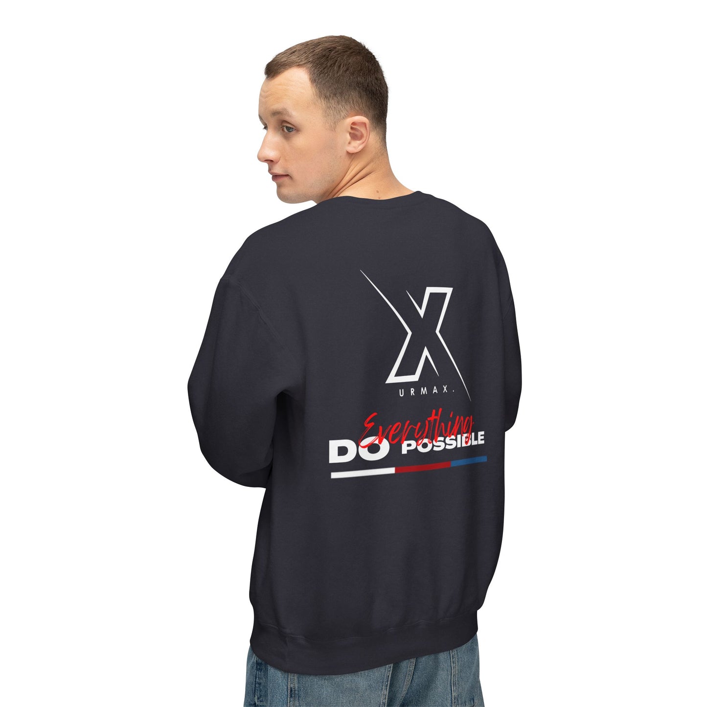 URMAX™ Motivational Crewneck Sweatshirt – "Everything is Possible"