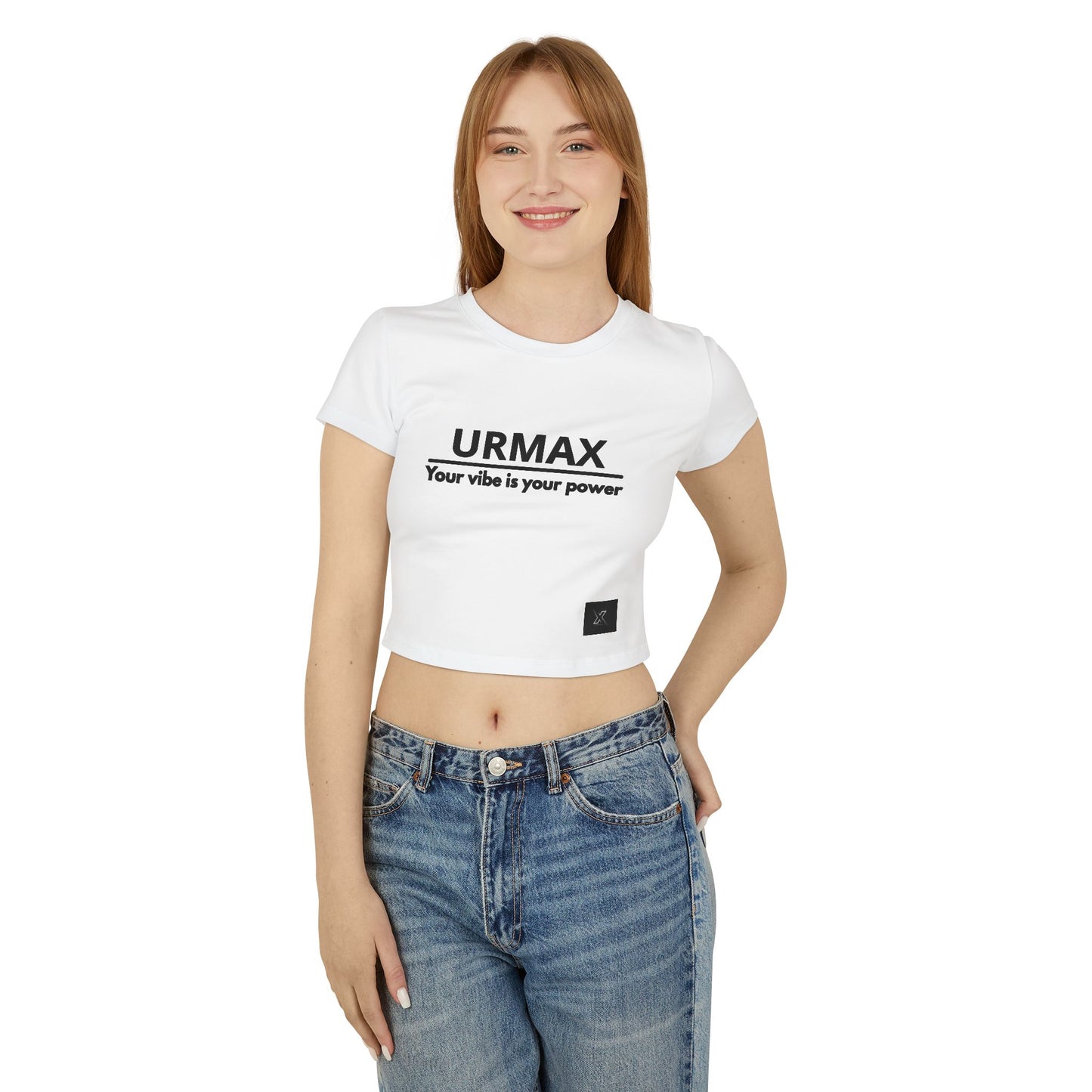 URMAX™ Women's Baby T-Shirt – Your Vibe is Your Power