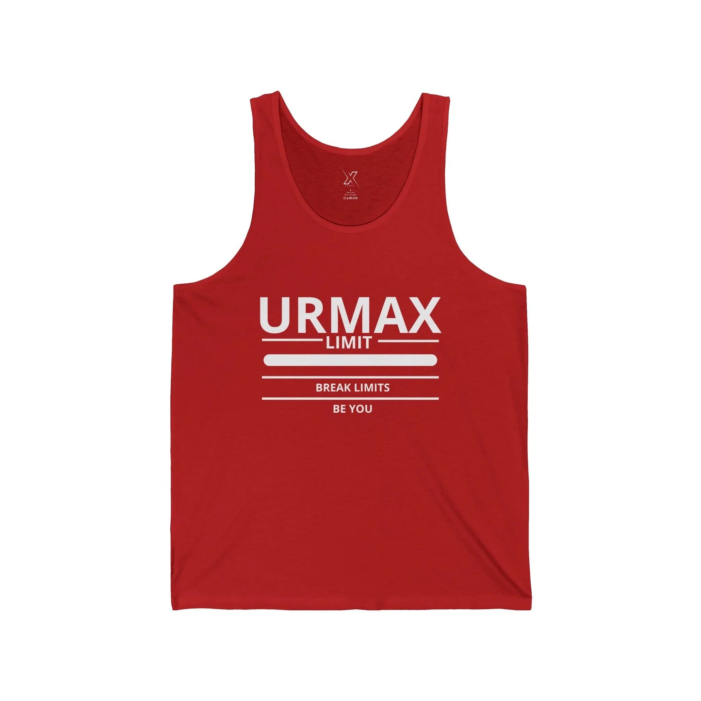 🔴 URMAX™ limit Jersey Tank – Прекрачи границите. Бъди себе си. - urmax