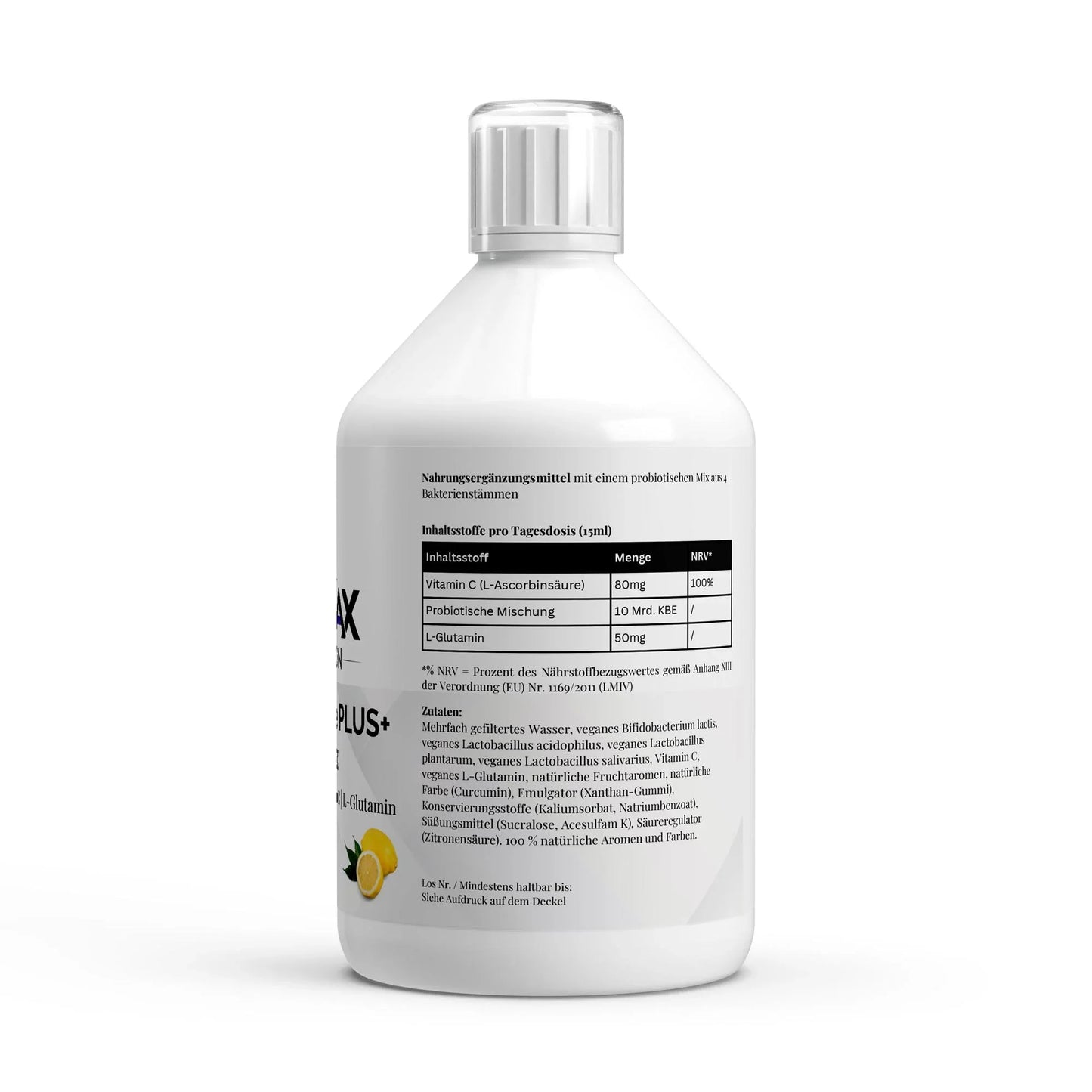 🍋 Vita Balance PLUS+ – Пробиотичен микс с лимонов вкус – 500 ml - urmax