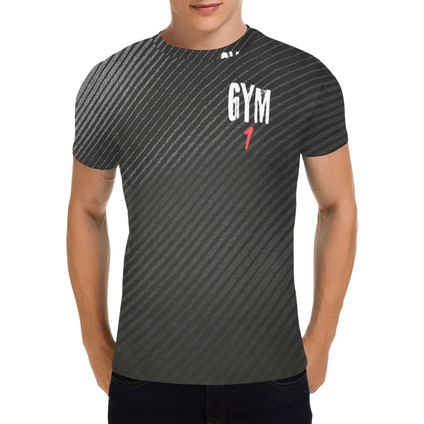 Gym Freak Performance Tee - Carbon Shadow