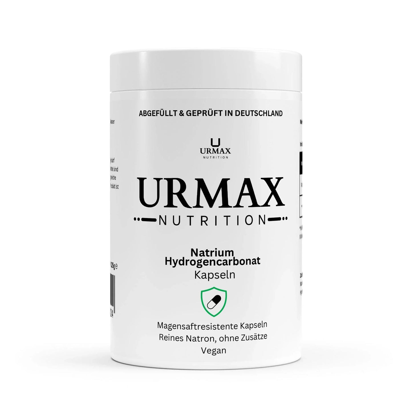 🧪 Натрон (натриев бикарбонат) – 120 капсули – с устойчиво покритие - urmax