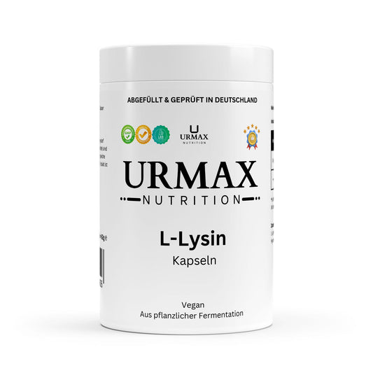 💪 L-Лизин – Чист. Концентриран. Високо усвоим. 100 капсули - urmax