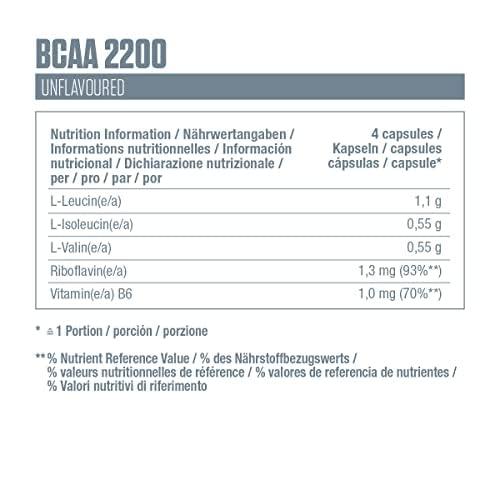 Dymatize BCAA 2200 Caps 400pcs - Essentielle Aminosäuren - urmax