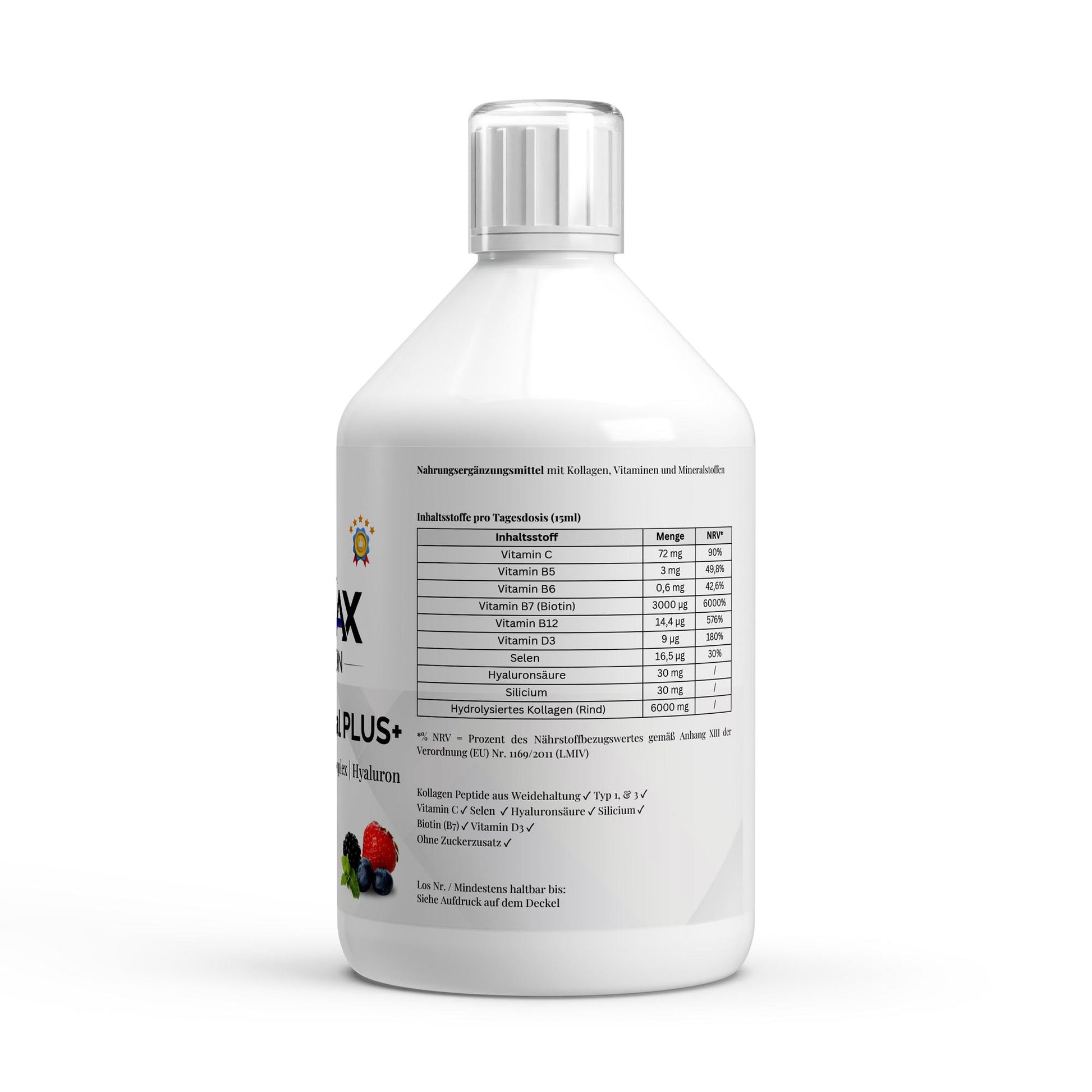 π Kollagen Vital PLUS 500 ml β Shots Ρ Π²ΠΊΡΡ Π½Π° Π³ΠΎΡΡΠΊΠΈ ΠΏΠ»ΠΎΠ΄ΠΎΠ²Π΅ β ΠΡΠ°ΡΠΎΡΠ° ΠΎΡΠ²ΡΡΡΠ΅ β Ρ ΠΊΠΎΠ»Π°Π³Π΅Π½, Ρ
ΠΈΠ°Π»ΡΡΠΎΠ½ΠΎΠ²Π° ΠΊΠΈΡΠ΅Π»ΠΈΠ½Π°, Π²ΠΈΡΠ°ΠΌΠΈΠ½ΠΈ ΠΈ ΠΌΠΈΠ½Π΅ΡΠ°Π»ΠΈ Π·Π° ΡΠΈΡΠΉΠ½Π° ΠΊΠΎΠΆΠ°, ΠΊΠΎΡΠ°, Π½ΠΎΠΊΡΠΈ ΠΈ ΡΡΠ°Π²ΠΈ! - urmax