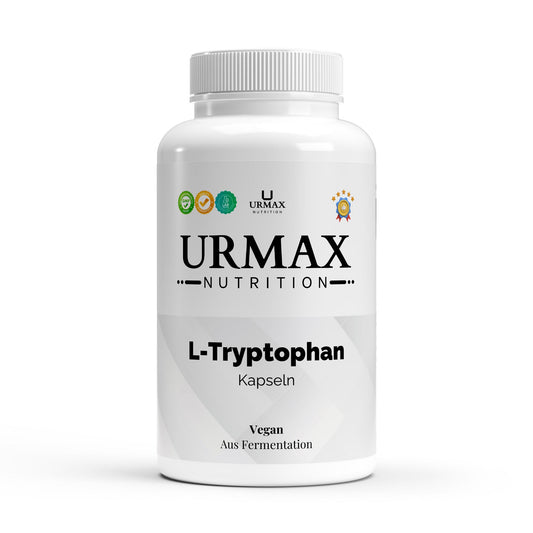 🌿 L-Tryptophan 90 капсули - Спокойствие. Баланс. По-добър сън. - urmax