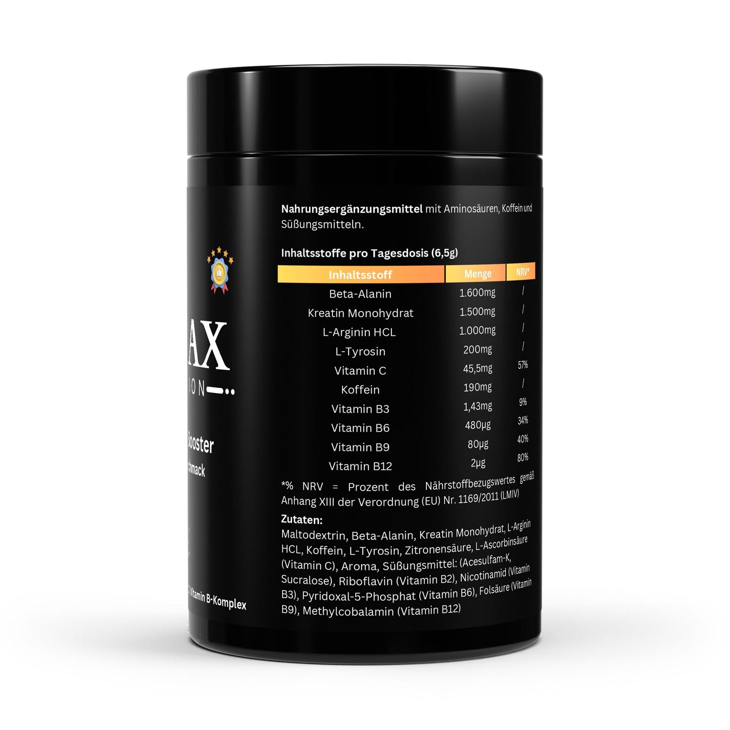 Pre-Workout Booster – Tutti Frutti 520 g – Фокус. Сила. Енергия с вкус на плодова експлозия! - urmax