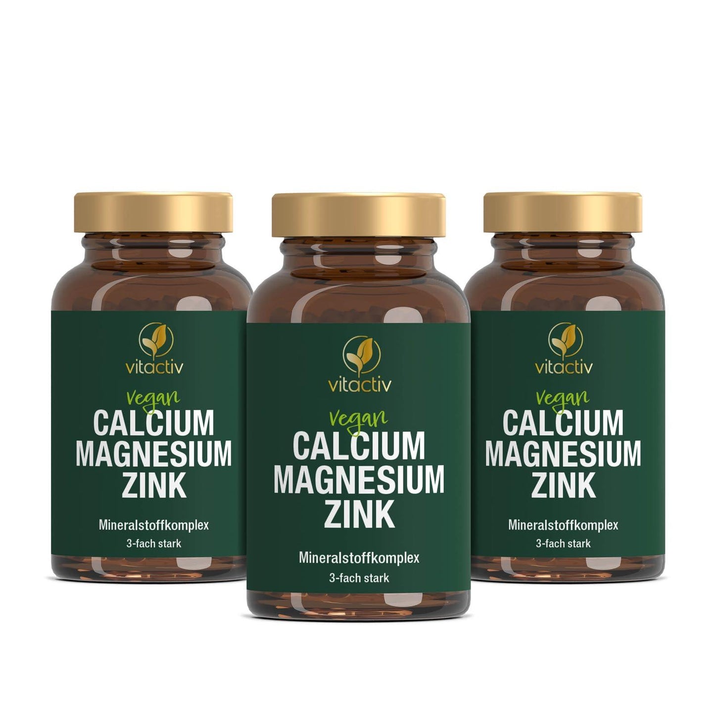 Calcium & Magnesium & Zinc – Highly Dosed Mineral Complex – 3 Essential Minerals in a (100 Tablets) - urmax