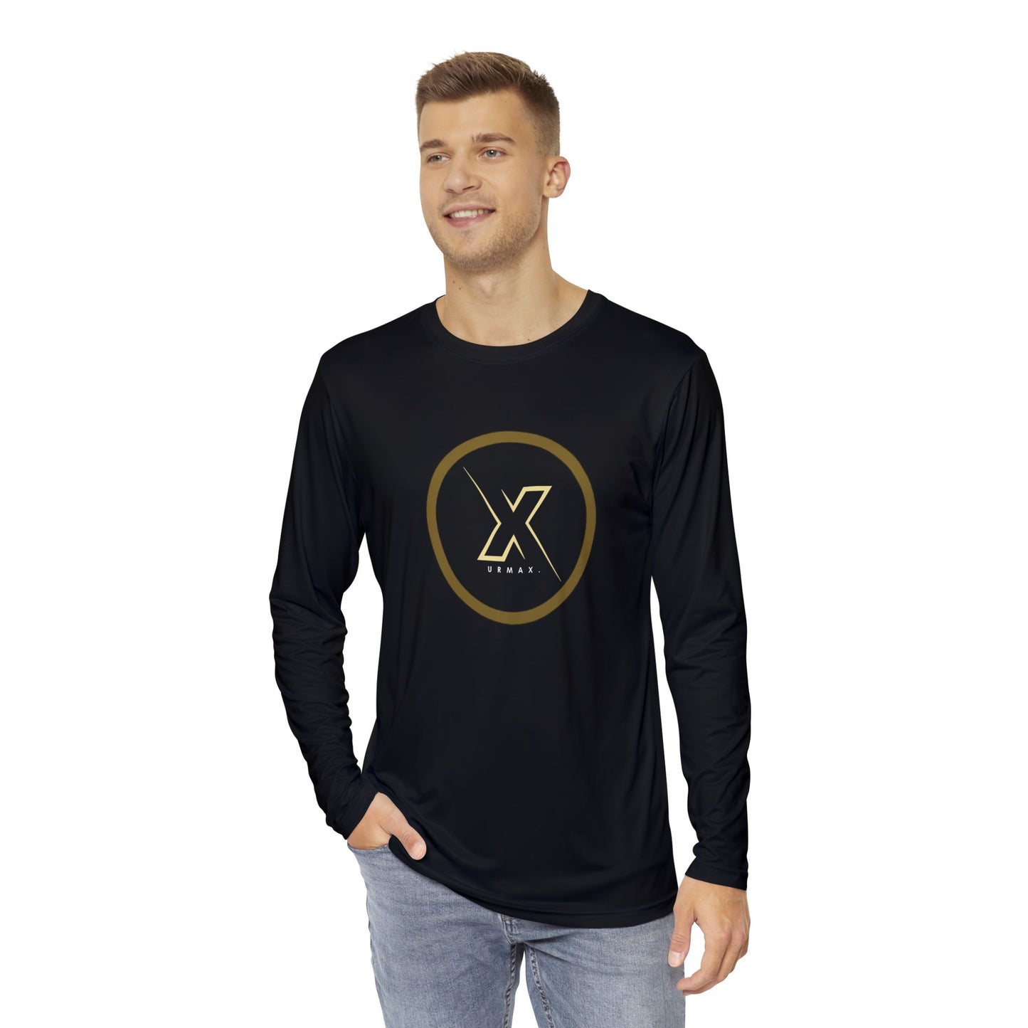 URMAX™ Men's Long Sleeve Sports Shirt – Performance & Style