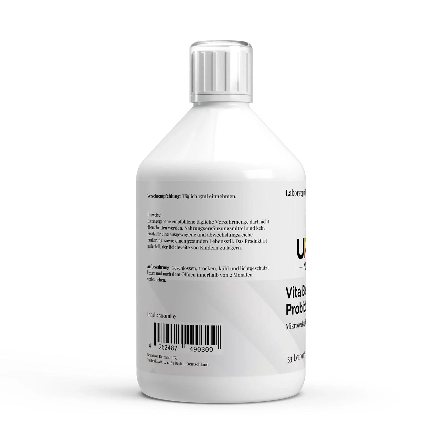 🍋 Vita Balance PLUS+ – Пробиотичен микс с лимонов вкус – 500 ml - urmax