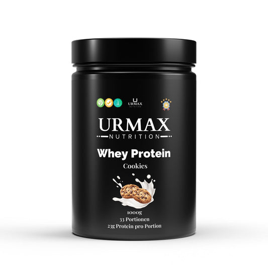 Premium Whey Protein – Cookies🍪 вкус – 1000 g Мощен протеин за мускули, възстановяване и вкусно удоволствие след всяка тренировка! - urmax