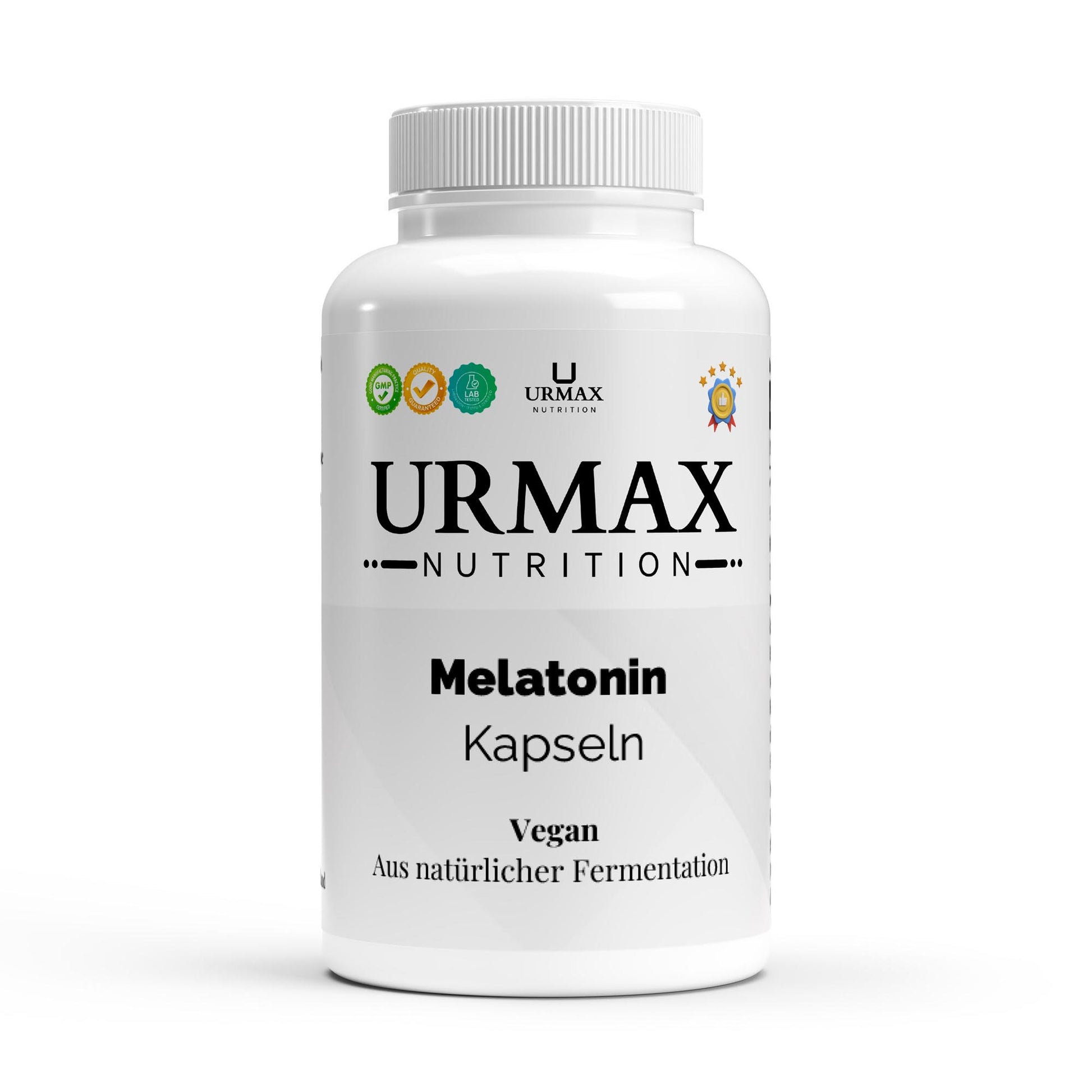 🌙 Melatonin – Бърз сън. Дълбока почивка. Свежо утро. 75 капсули - urmax
