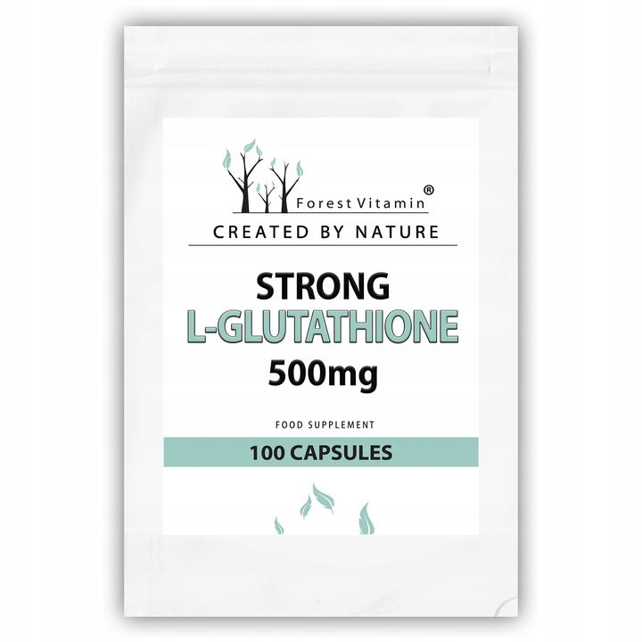 💎 GLUTATHION REDUZIERT STARK 500 mg – 100 Kapseln | Waldvitamin