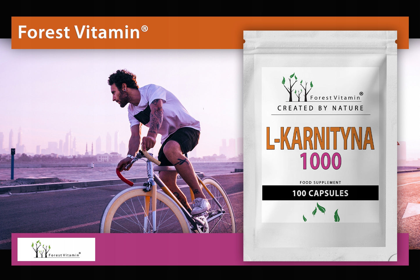 🔥 L-CARNITIN 1000 mg – 100 Kapseln | Waldvitamin