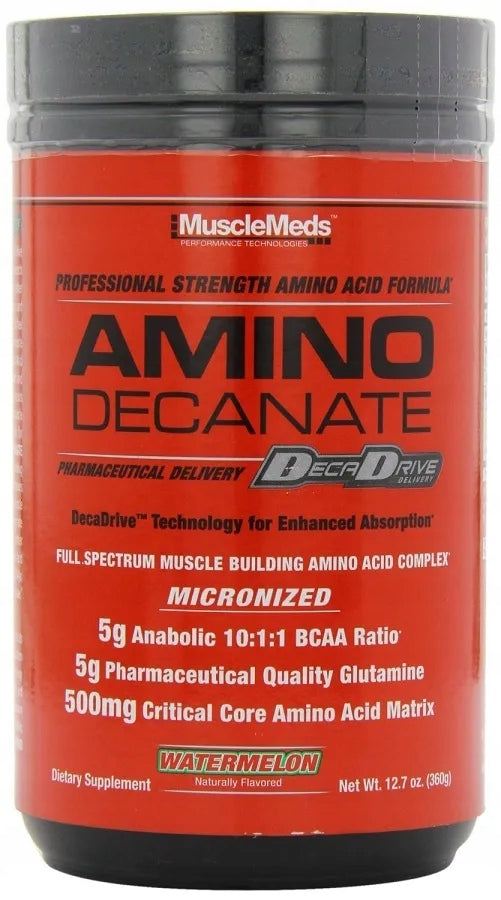 💥 MuscleMeds – Amino Decanat – Fruchtpunsch – 381 g