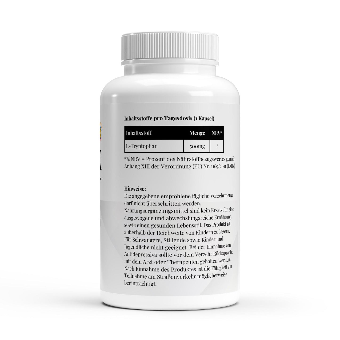 🌿 L-Tryptophan 90 капсули - Спокойствие. Баланс. По-добър сън. - urmax