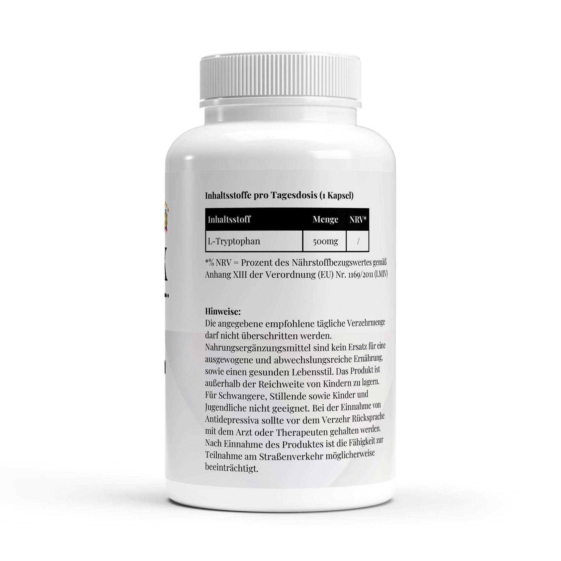 🌿 L-Tryptophan 90 капсули - Спокойствие. Баланс. По-добър сън. - urmax