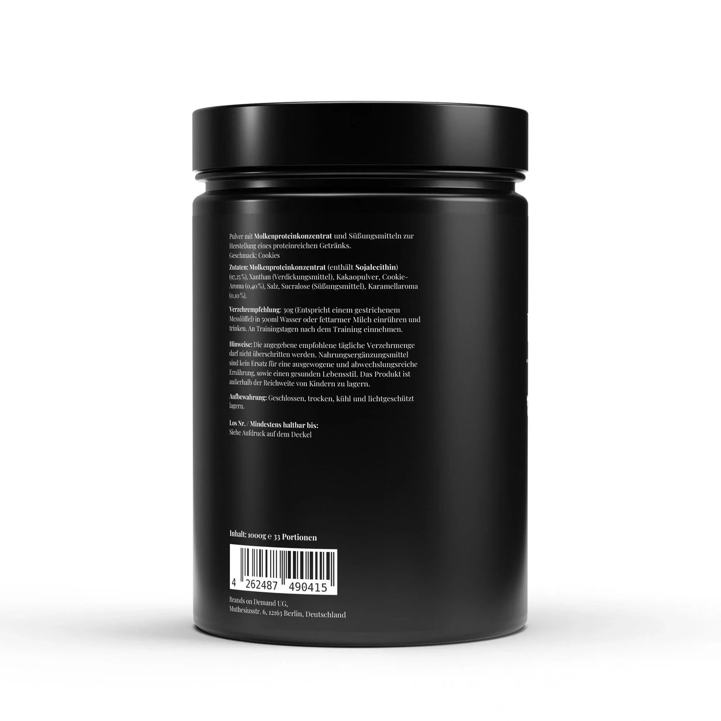 🍪 Premium Whey Protein – Cookies вкус – 1000 g - urmax