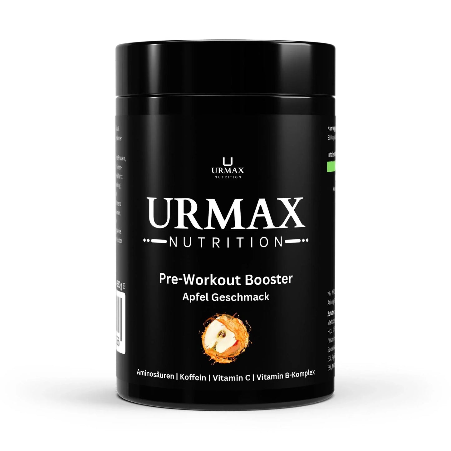⚡ Pre-Workout Booster – Ябълка – 520 g - urmax