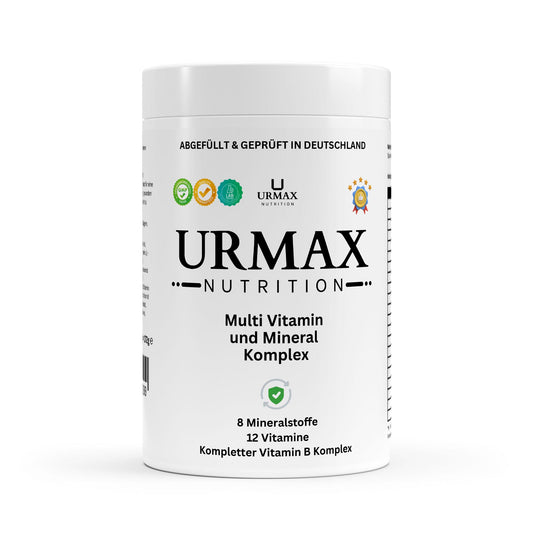 Multivitamin + Минерален Комплекс – Енергия. Защита. Баланс. Всеки ден. 120 капсули - urmax