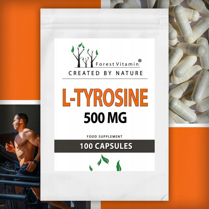 🧠 L-TYROSIN 500 mg – 100 Kapseln | Waldvitamin