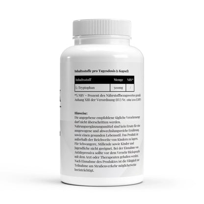 🌿 L-Tryptophan – 90 капсули - urmax