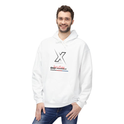 URMAX™ Unisex Hoodie “Do Everything Possible” – White