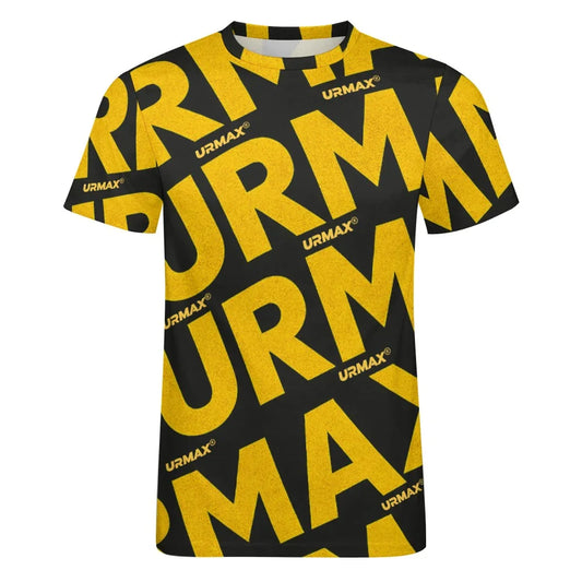 URMAX™ Alpha Bold Tee — Herren-T-Shirt aus Baumwolle mit großem Logo-Design