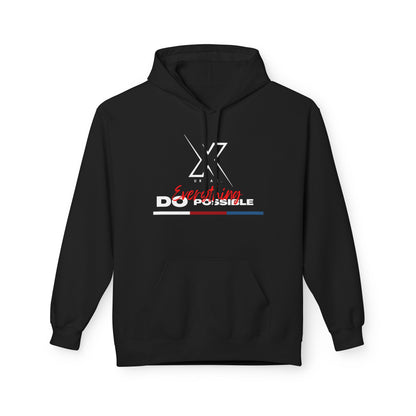 URMAX™ Motivational Fleece Hoodie – “Do Everything Possible”