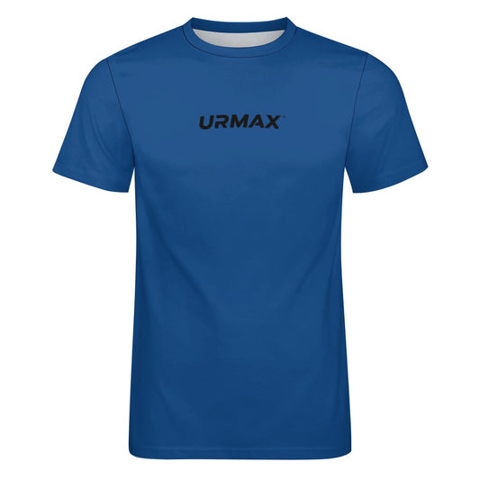 URMAX™ Herren-T-Shirt aus Baumwolle – Blaue Signature Edition