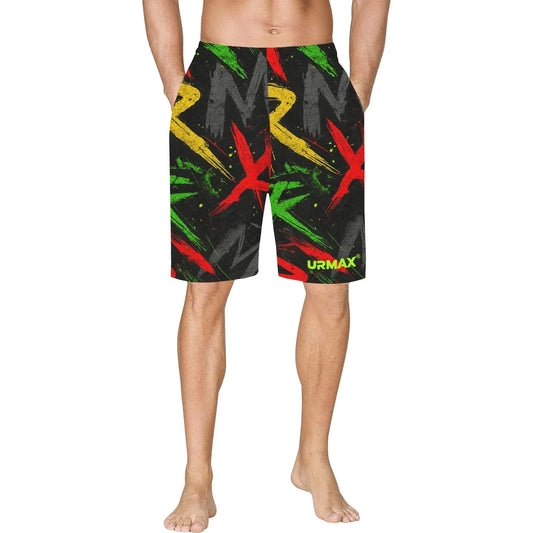 URMAX™ STREET RAGE BASKET SHORTS – Basketballshorts mit Graffiti-Energie