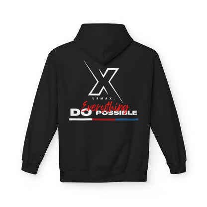 URMAX™ Motivational Fleece Hoodie – “Do Everything Possible”