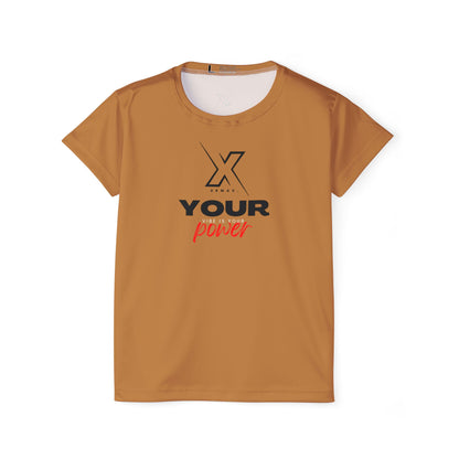 URMAX™ Women's Sports T-Shirt – Your Vibration is Your Strength | Fitness Clothing with Style