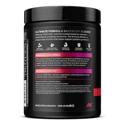 MuscleTech Platinum EAA Essential Amino Acids 30 Portionen - urmax