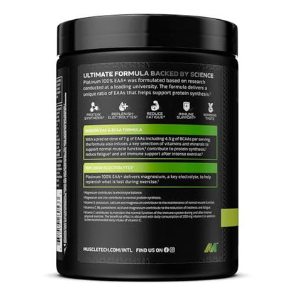 MuscleTech Platinum EAA Essential Amino Acids 30 Portionen - urmax