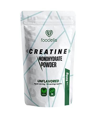 💪 Foodelis Creatin Monohydrat Pulver | 500g | 100% Чист Микронизиран Креатин | Без ГМО и Веган ✅ Подкрепете силата, издръжливостта и мускулния растеж с висококачествен креатин-монохидрат! - urmax