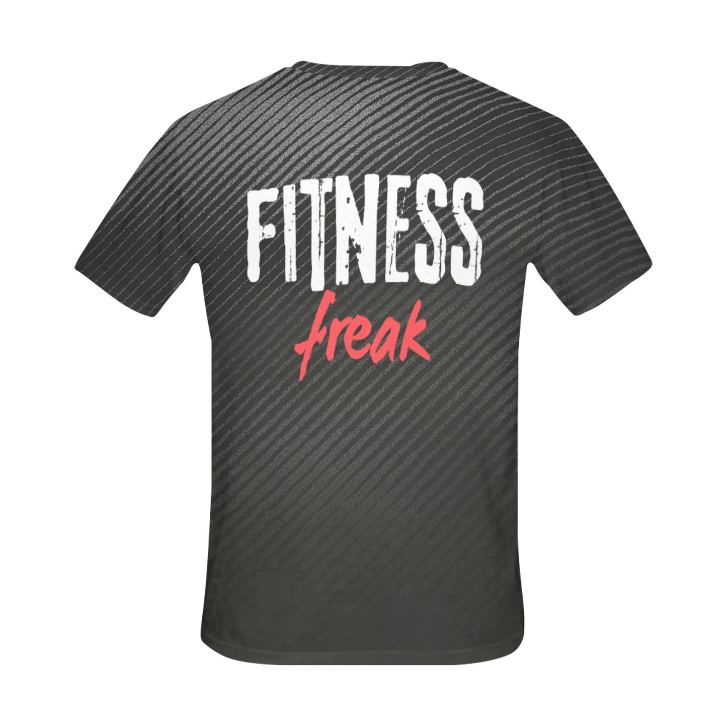 Gym Freak Performance Tee – Carbon Shadow