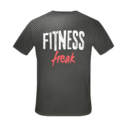 Gym Freak Performance Tee – Carbon Shadow