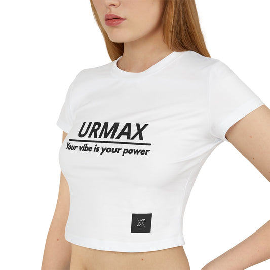 URMAX™ Women's Baby T-Shirt – Your Vibe is Your Power
