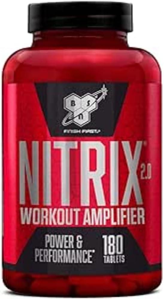 🔥 BSN Nitrix 2.0 – Мощен Азотен Бустер за По-Интензивни Тренировки | 180 Капсули | 60 Дози 💪 Повиши силата, издръжливостта и енергията си с азотния оксид бустер на BSN! - urmax