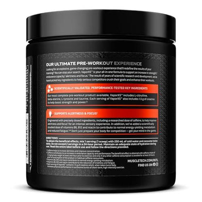 ⚡ MuscleTech Vapor X5 Pre-Workout | 252 г | 30 Дози | Бустер за Енергия и Издръжливост - urmax