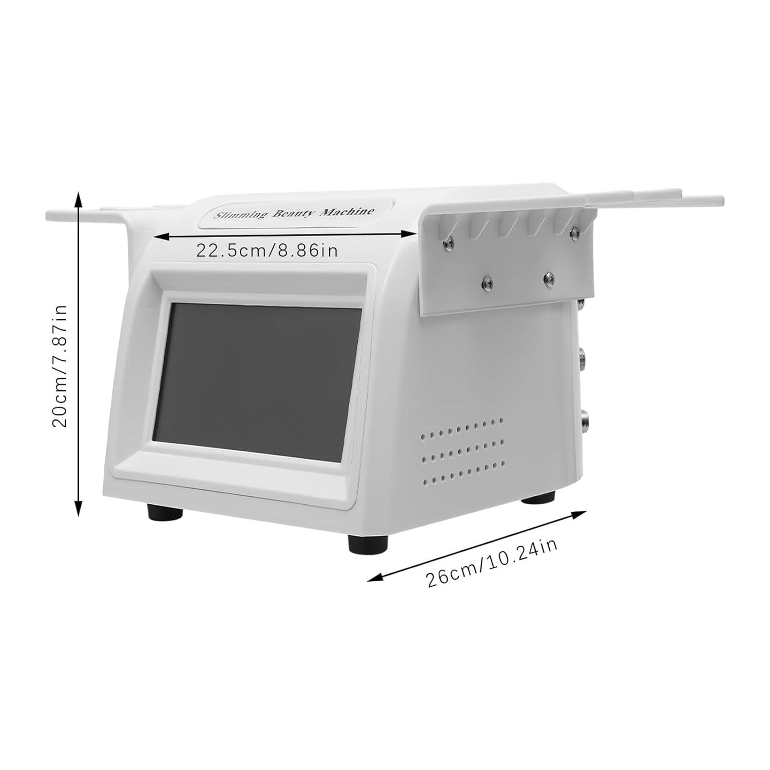 Donened - 6 in 1 Beauty Instrument, Fat Burning Machine, 40K Beauty Multipolar RF, Ultrasonic Cavitation Radio Frequency Device, for Face and Body - urmax