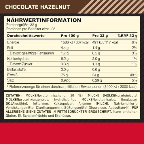 ON Gold Standard 100% Molkenproteinpulver für Muskelaufbau und -regeneration mit natürlich vorkommendem Glutamin und BCAA-Aminosäuren, Vanilla Ice Cream, 54 Portionen, 1,62 kg - urmax