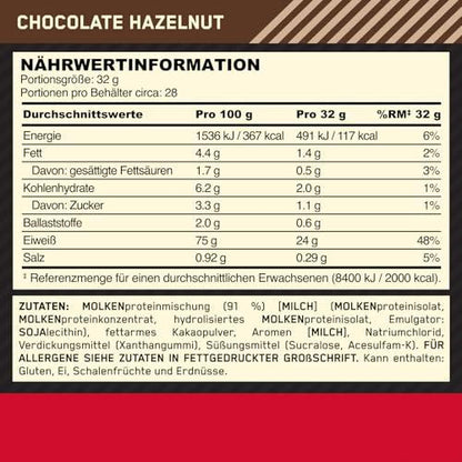ON Gold Standard 100% Molkenproteinpulver für Muskelaufbau und -regeneration mit natürlich vorkommendem Glutamin und BCAA-Aminosäuren, Vanilla Ice Cream, 54 Portionen, 1,62 kg - urmax