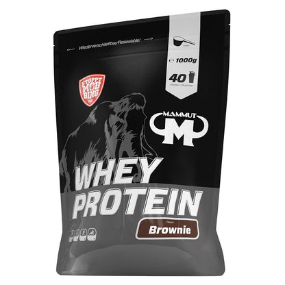 🥛 Mammut Nutrition Whey Protein – 1 кг | 27 г Протеин на Доза | Висококачествен Суроватъчен Протеин с BCAA | Идеален за Мускулен Растеж и Възстановяване 🏆 Перфектен за атлети, бодибилдъри и всеки, който иска да увеличи своята мускулна маса! - urmax