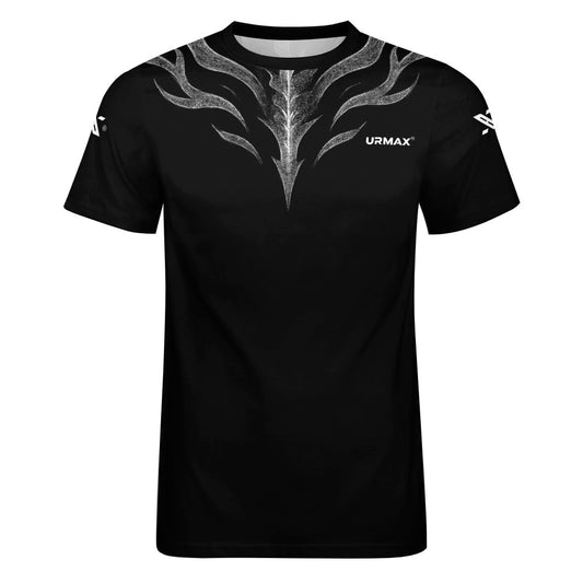 URMAX™ Herren-Baumwoll-T-Shirt – Steel Phantom Edition