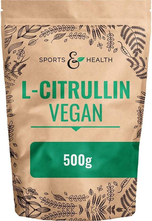 Citrullin Malat Pulver Vegan Als 500g Veganes L-Citrullin Pulver In Einem Perfekten 2:1 Verhältnis Mit Extra Dosierlöffel - Abgefüllt In Deutschland - Vegan - urmax