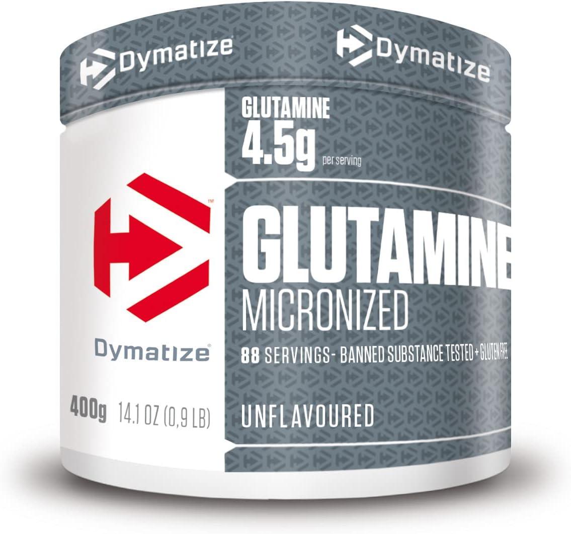 🔥 Dymatize Glutamine Micronized – 400 г | 88 Дози | 100% Чист L-Глутамин 💪 Максимално възстановяване, мускулен растеж и висока ефективност! - urmax